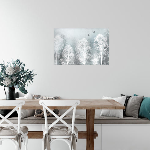 Wandbilder Wohnzimmer XXL Wald Moderne Bilder Abstrakt